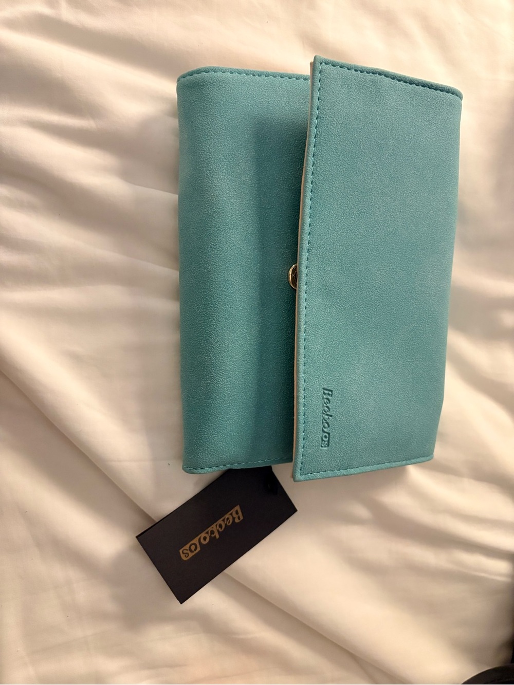 Turquoise Women's Cosmetic Wallet